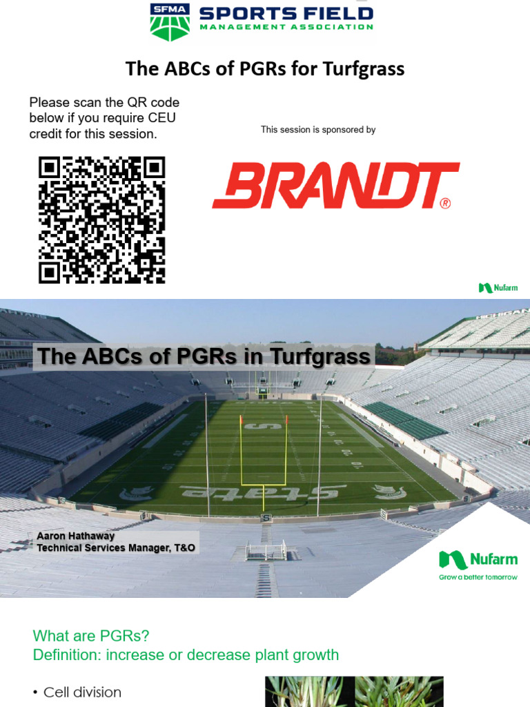 Anuew EZ: Enhancing Turf Growth Control | PDF | Plant Hormone | Plants