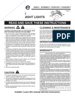 QTXEN Series Ceiling Fan Light Installation and Operation Guide