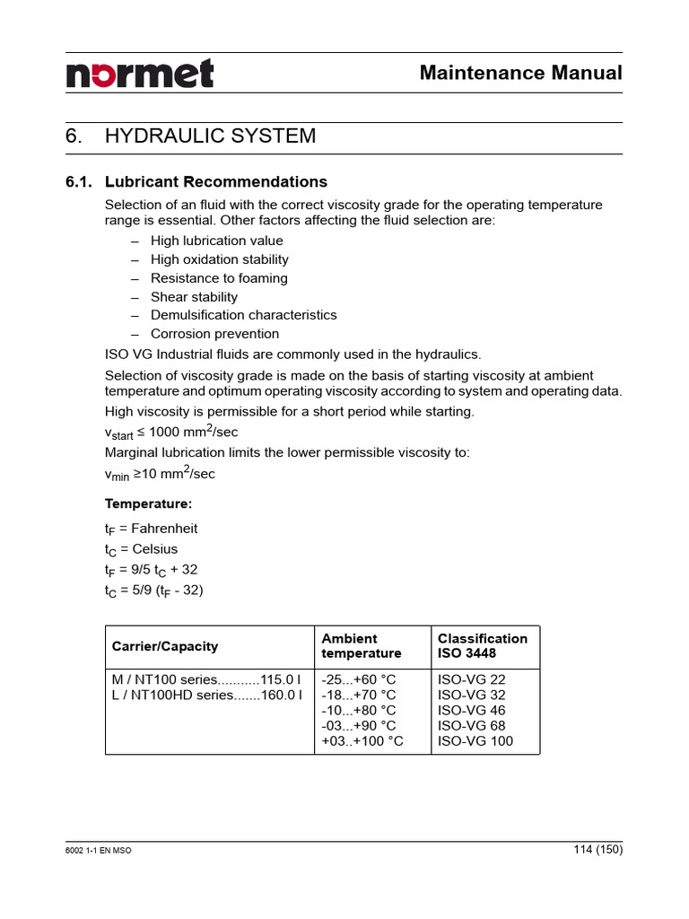 Hydraulic System Maintenance Guide | PDF | Valve | Brake