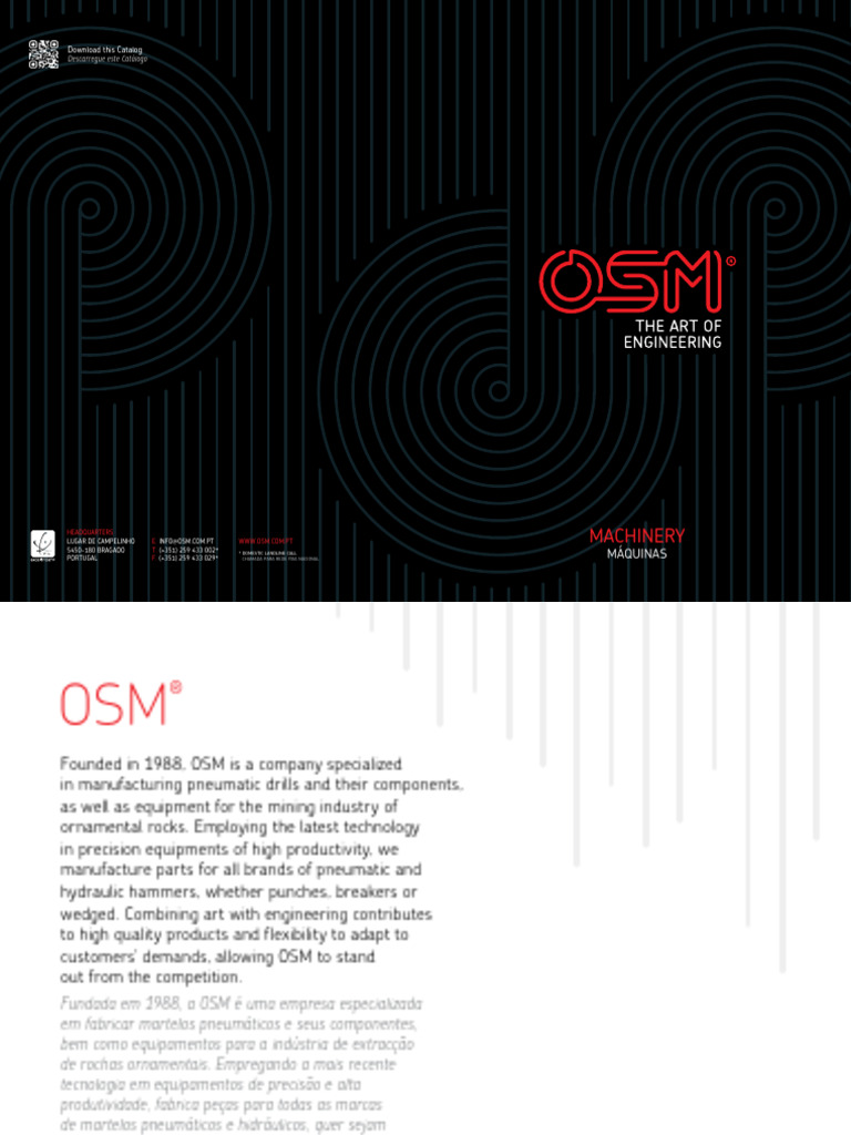1 2413 OSM Catalog Machines EN-PT | PDF | Engenharia Mecânica