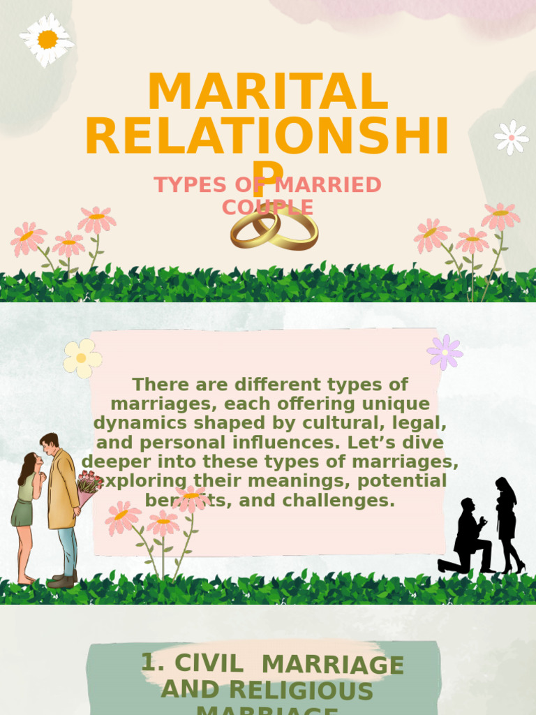 Types of Marriages Explained | PDF | Marriage | Polygamy
