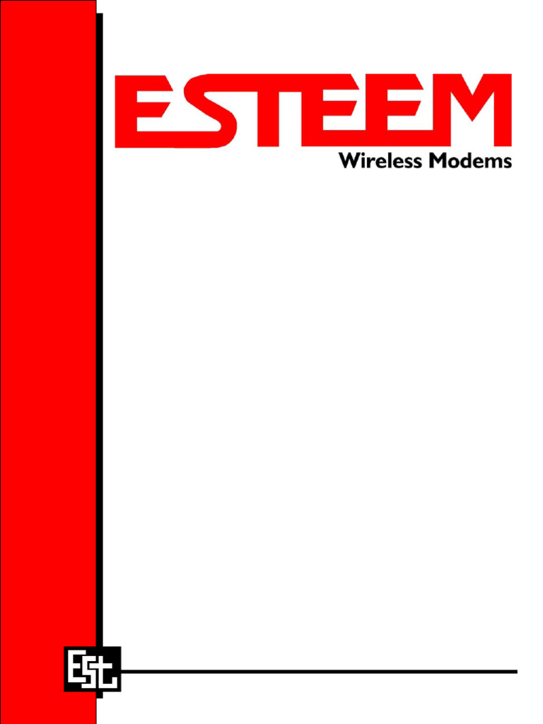 ESTeem 195E Series User Manual | PDF | Computer Network | Wireless ...