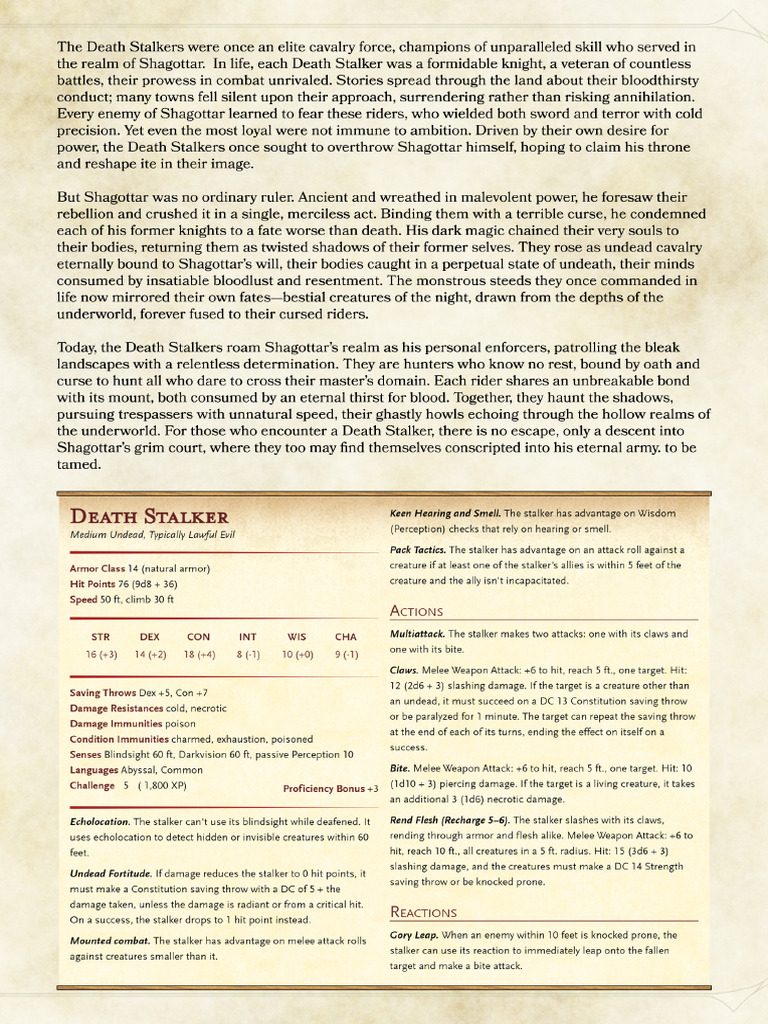 Death Stalker | PDF