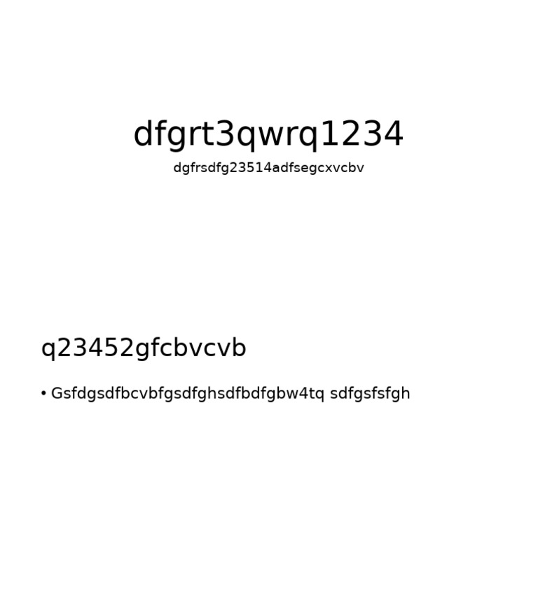 Document Overview and Content Summary | PDF