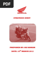 Download Honda Motorcycles- A Strategic Perspective- By Sai Sankar by Sai Sankar SN85511493 doc pdf