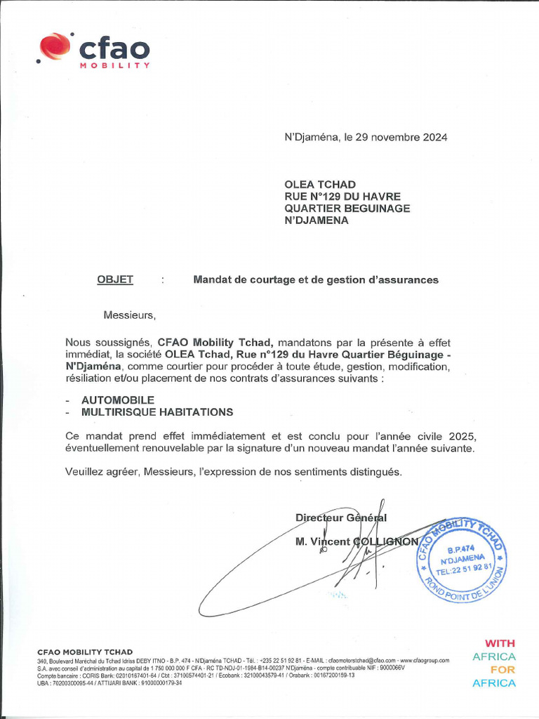 Mandat de Courtage | PDF