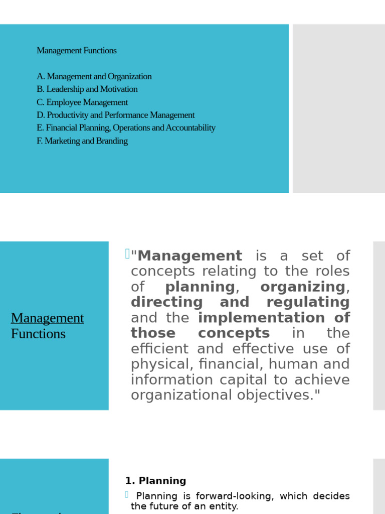 Key Management Functions Explained | PDF | Marketing | Motivation