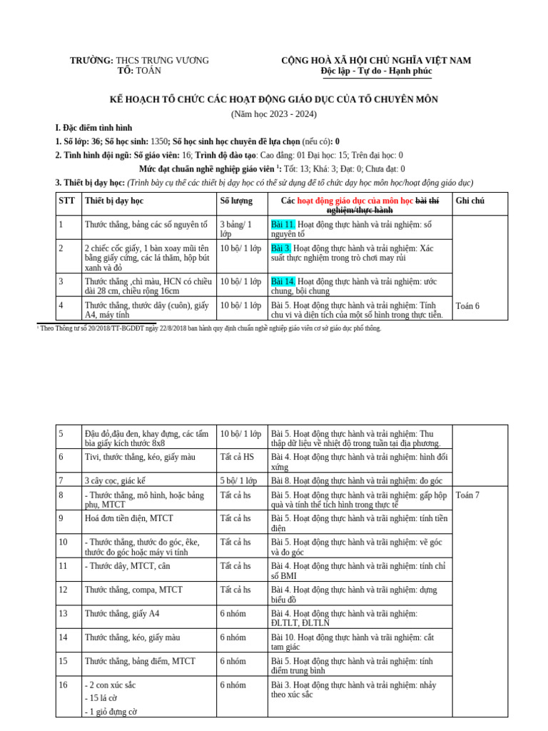 Ho T Đ NG Giáo D C 6789 Toán | PDF