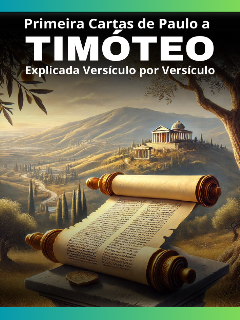 I Timoteo Versiculo Por Versiculo | PDF | Oração | Apóstolo Paulo