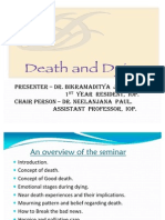 An overview of death, dying and bereavement