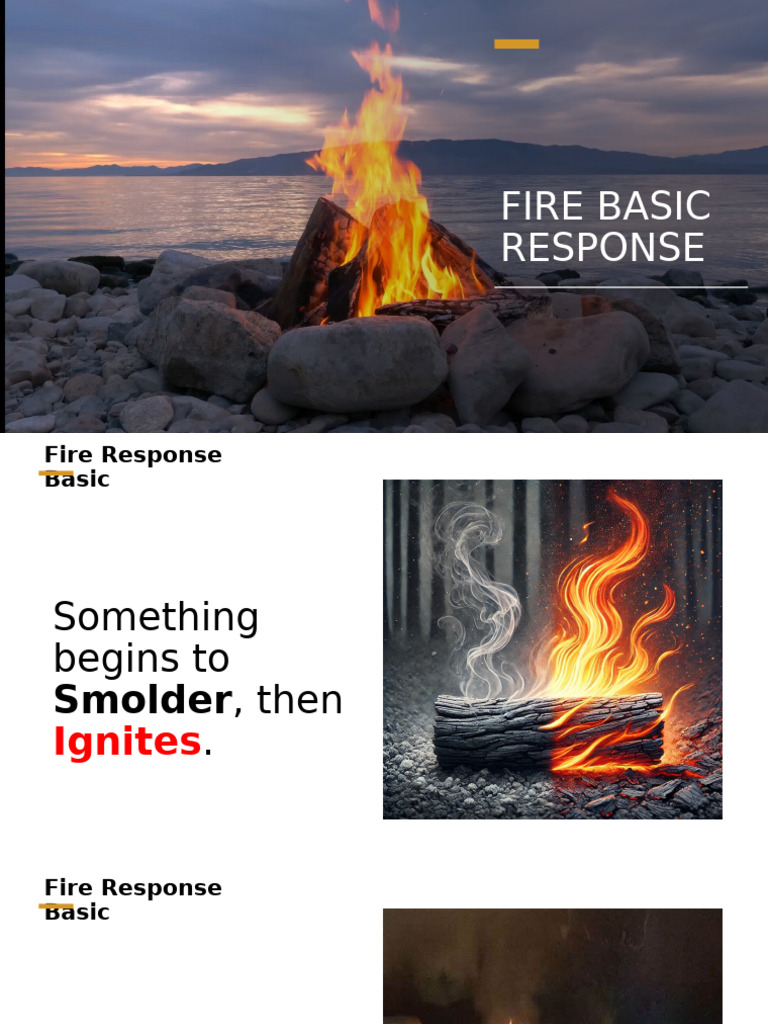 Fire Response Basics: Techniques & Tools | PDF | Active Fire Protection ...