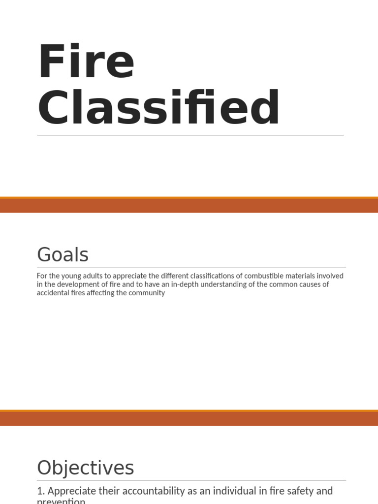 Understanding Fire Classifications and Safety | PDF | Fires | Combustion