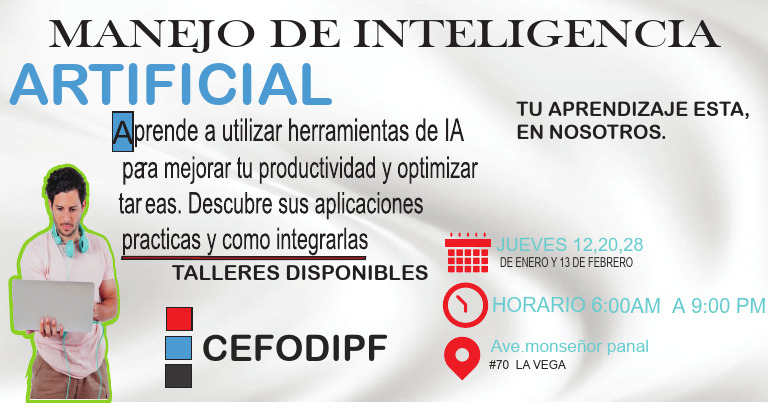 Taller de Inteligencia Artificial en La Vega | PDF