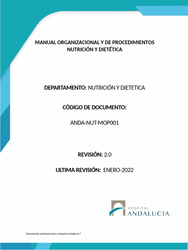 Manual de Nutrición y Dietética | PDF | Dieta | Hospital