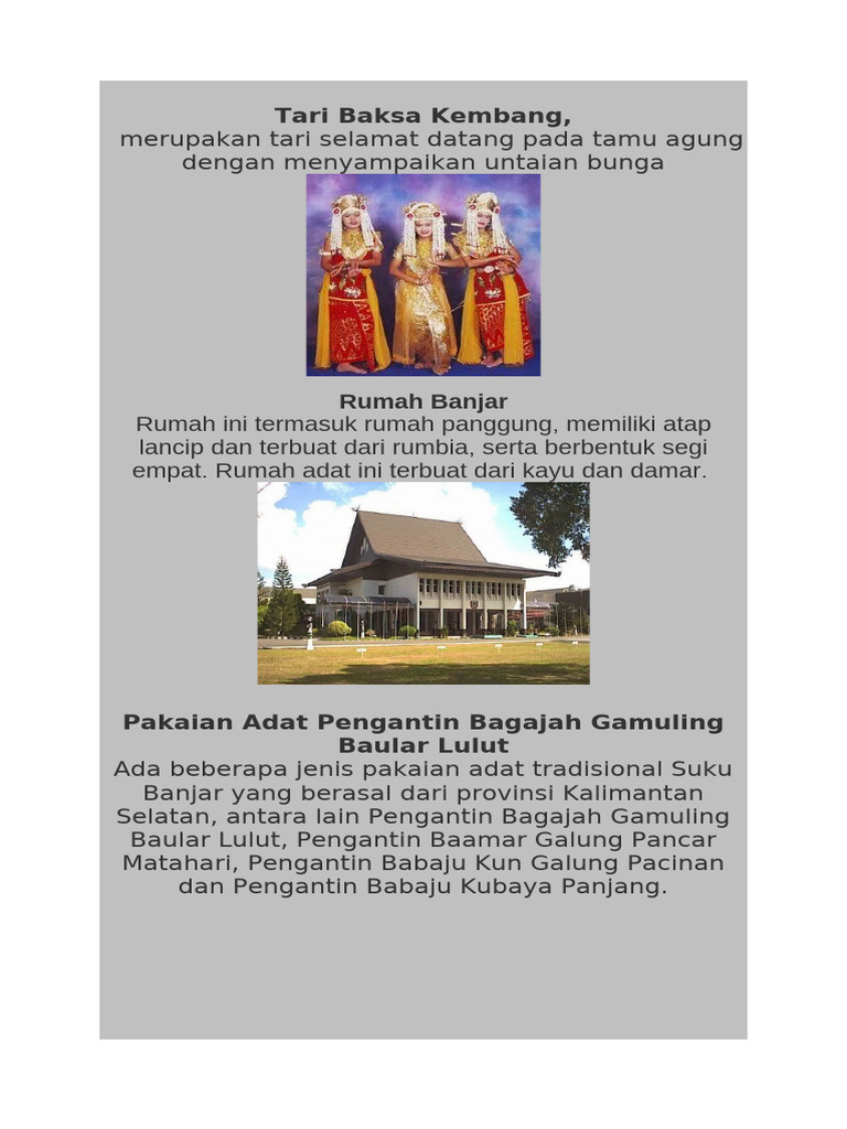 Tari Baksa Kembang | PDF
