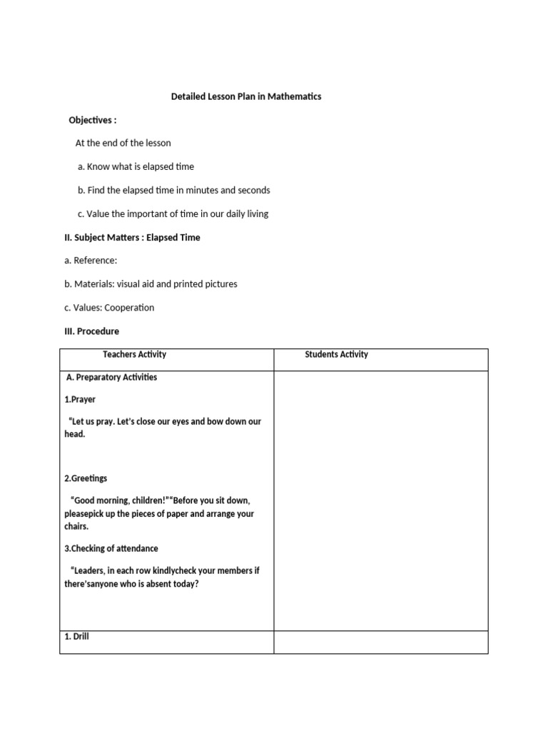 Detailed Lesson-Wps Office | PDF