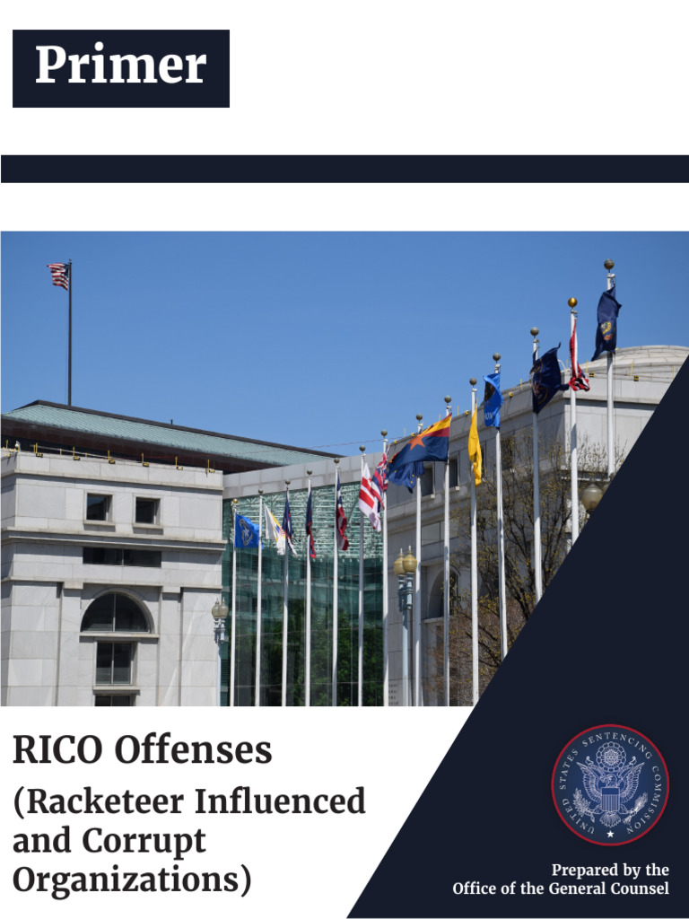 Overview of RICO Offenses and Guidelines | PDF | Racketeer Influenced ...