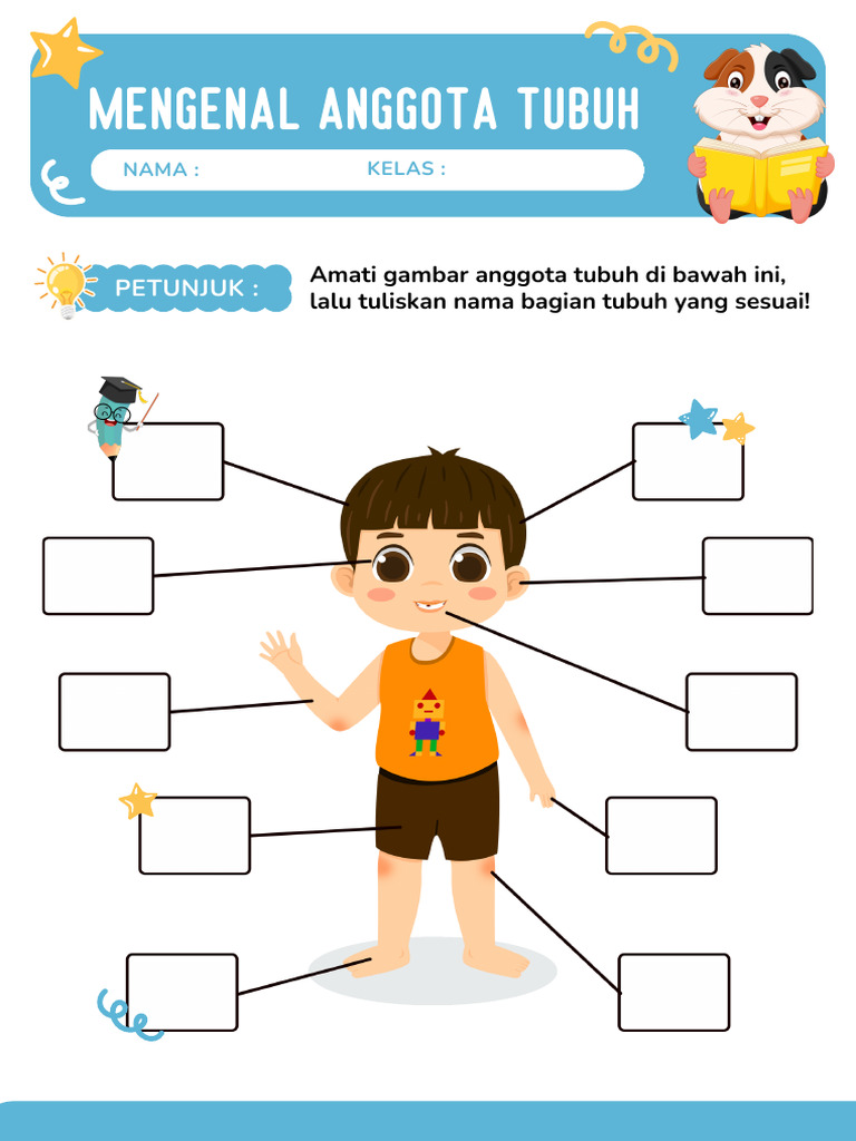 Mengenal Anggota Tubuh Anak TK | PDF