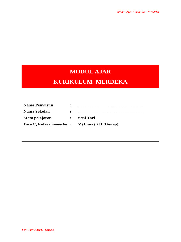 Modul Ajar Unit 3 Pdf