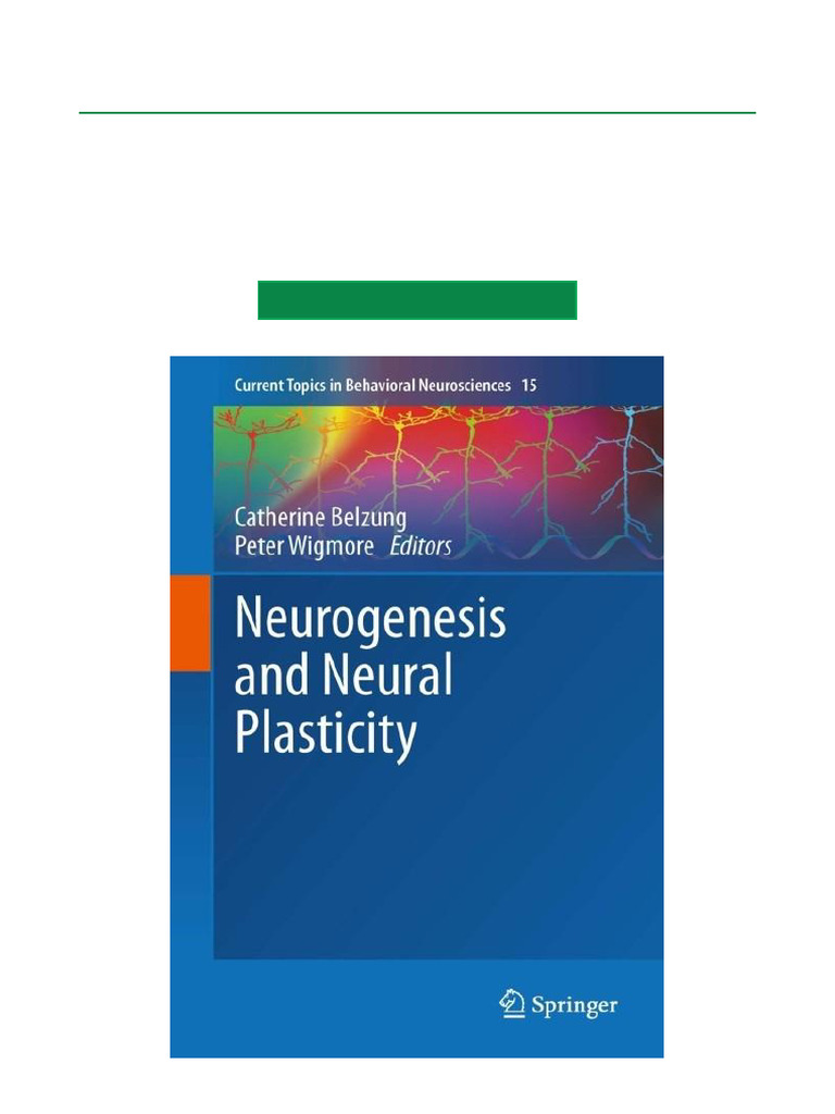 Neurogenesis and Brain Plasticity Insights | PDF | Neurogenesis ...