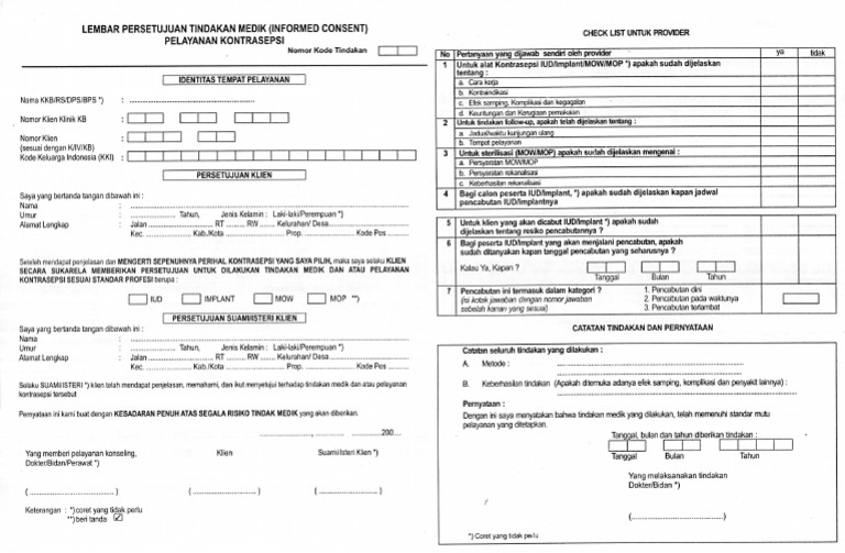 Inform Consent KB | PDF