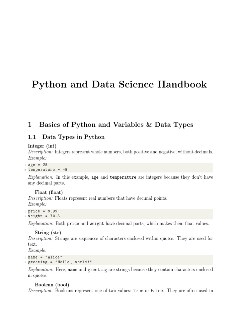 Python Data Types and Functions Guide | PDF | Anonymous Function ...