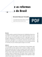 O MST e As Reformas Agrarias Do Brasil Aula 1