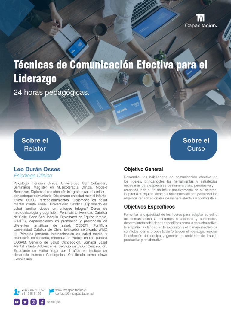 Comunicación Efectiva en Liderazgo | PDF | Comunicación | Liderazgo