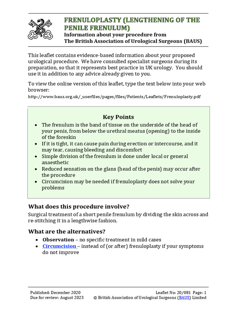 baus-frenuloplasty-procedure-guide-pdf-medical-specialties-surgery