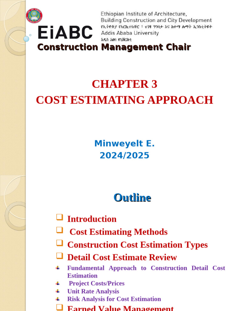 Construction Cost Estimating Methods | PDF | Business