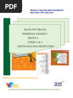 ISIXHOSA - Grade 9 GEC Int Proj 2023 Learners Workbook | PDF | Career ...