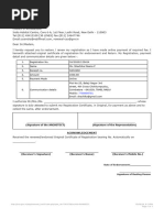 CoA License Renewal Application Form | PDF
