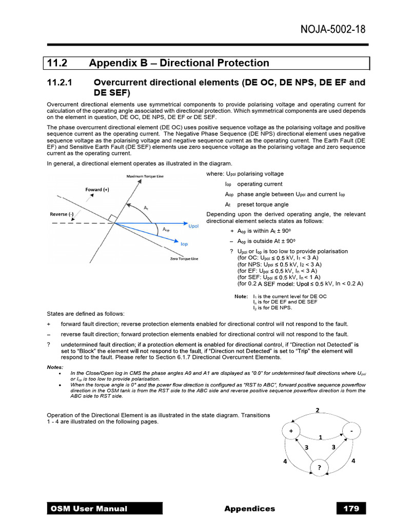 Directional Overcurrent Elements Explained | PDF | Electricity ...