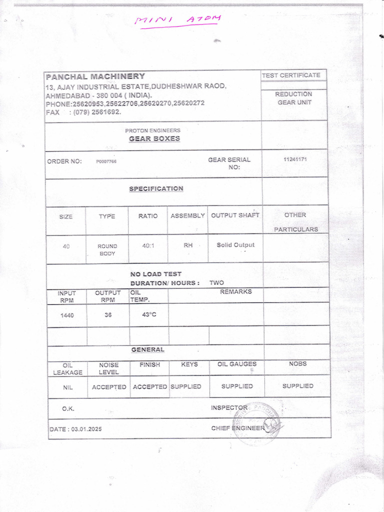 Inverter Test Report and Certificates | PDF | Transition Metals | Minerals