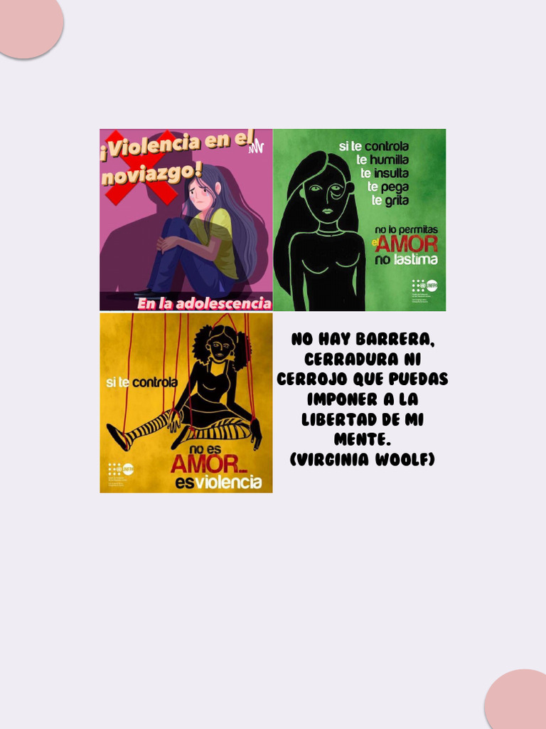 Modulo de Prevencion de La Violencia en El Noviazgo | PDF | Violación ...