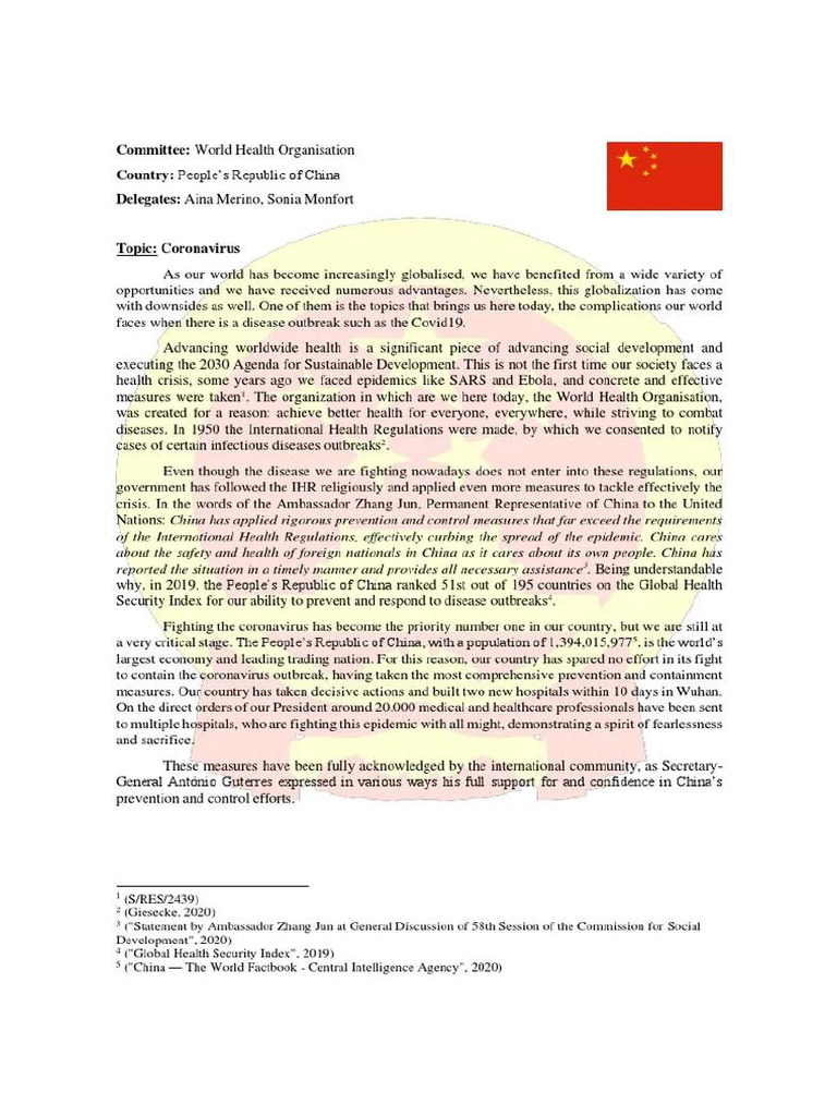 Sample - Position Paper | PDF