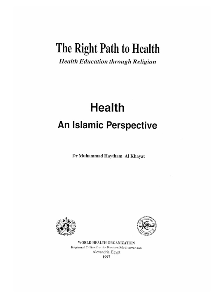 Health An Islamic Perspective | PDF