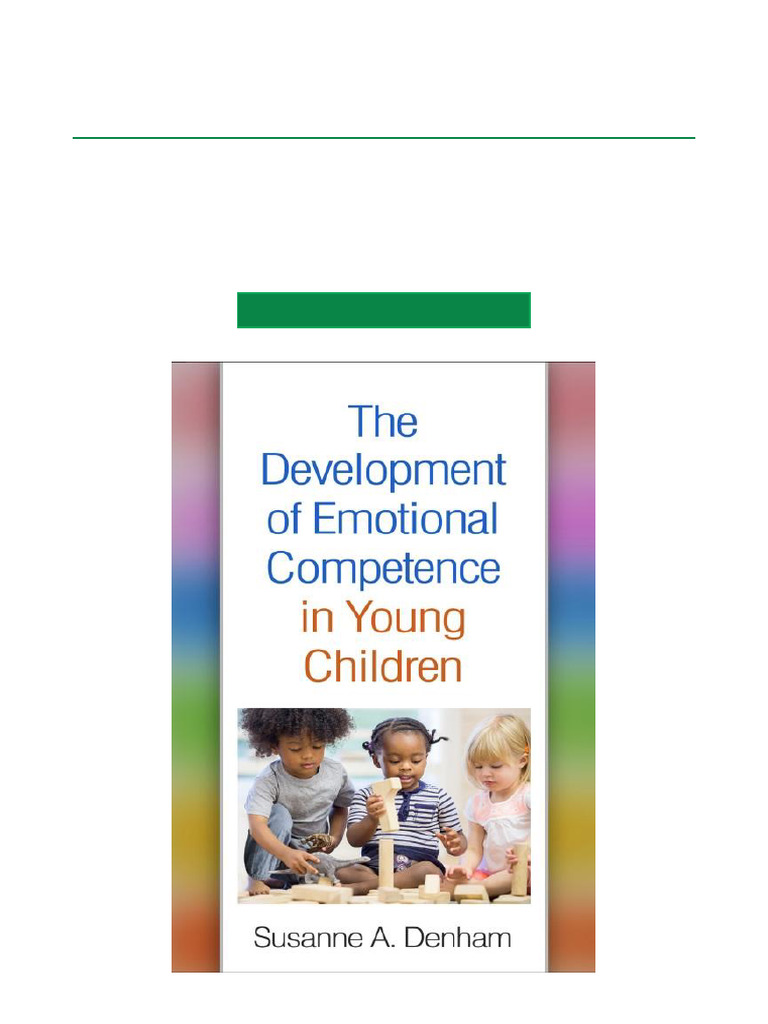 Emotional Competence in Young Children | PDF | Emotions | Empathy