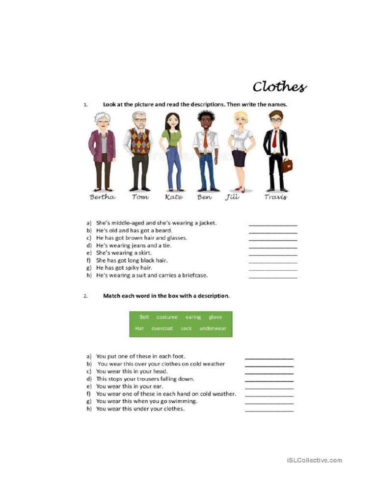 Clothes | PDF