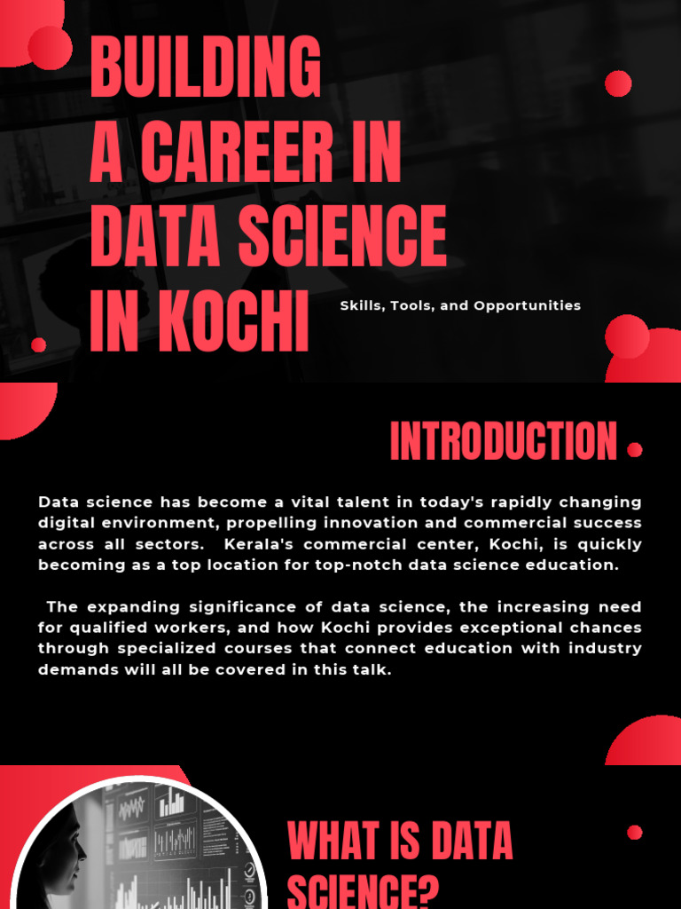 Building A Career in Data Science IN KOCHI | PDF | Data Science | Science