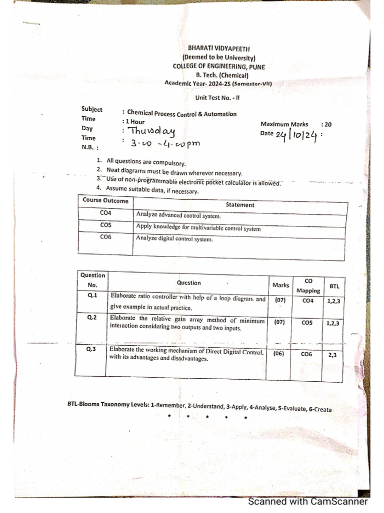 Sem - 7 UT Papers | PDF