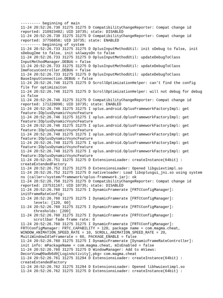 Android Compatibility Change Log | PDF | Software Engineering | Software