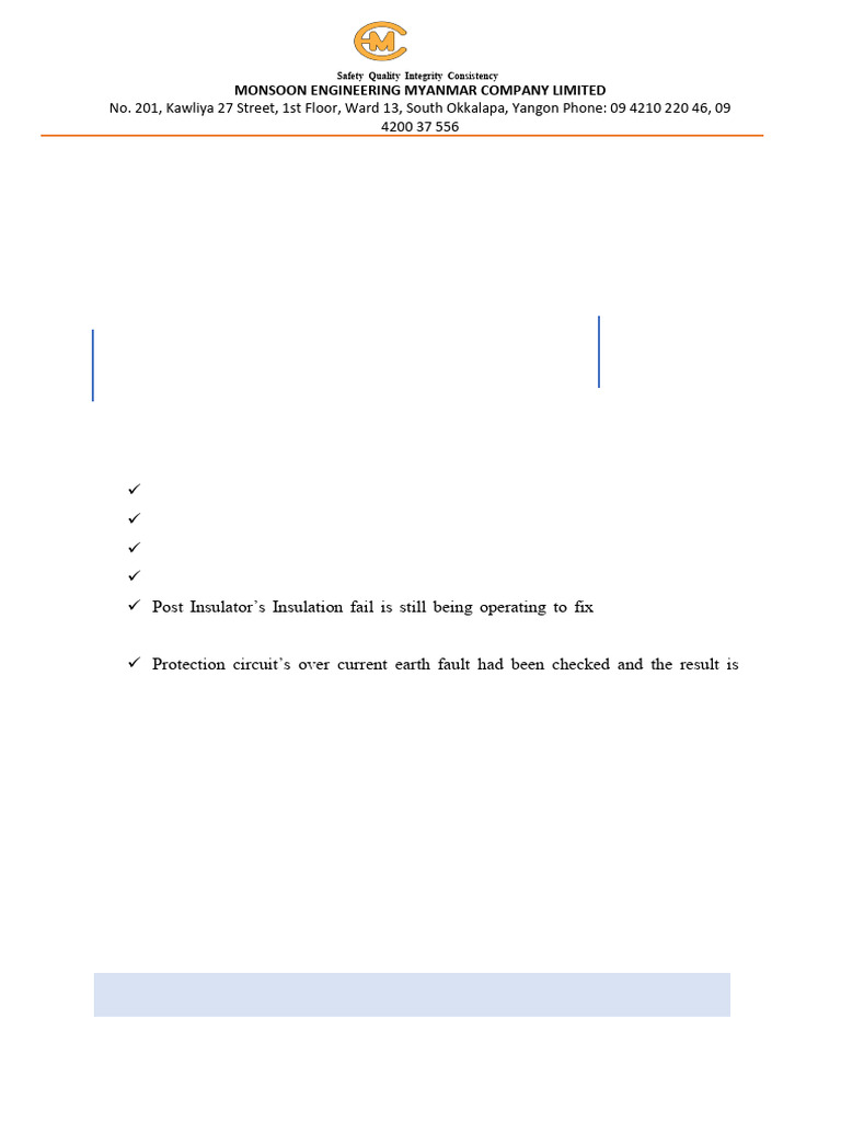 33 KV GCB Test Report | PDF