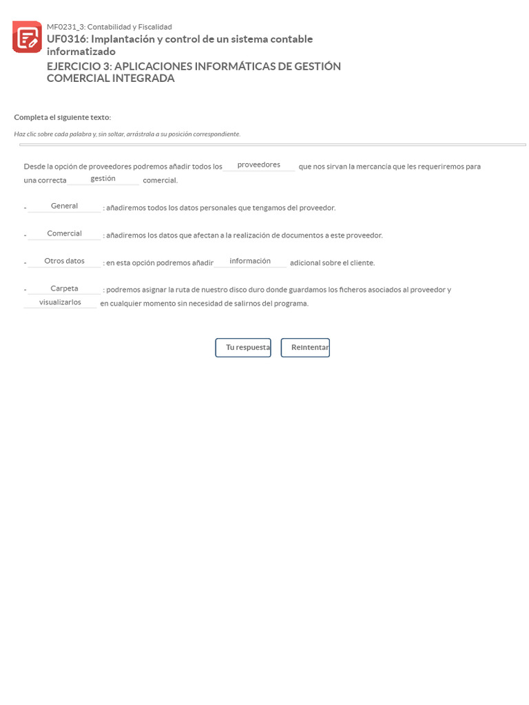 Gestión de Proveedores en Contabilidad | PDF