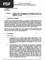 DAR Administrative Order 01 | PDF | Finance & Money Management