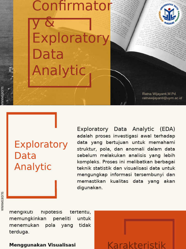 EDA dan CDA: Perbandingan Metode Analisis | PDF