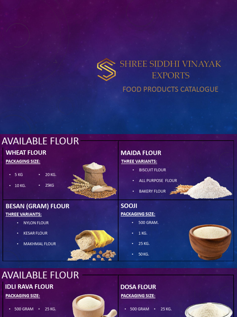 Comprehensive Food Products Catalogue PDF Indian Cuisine Coriander