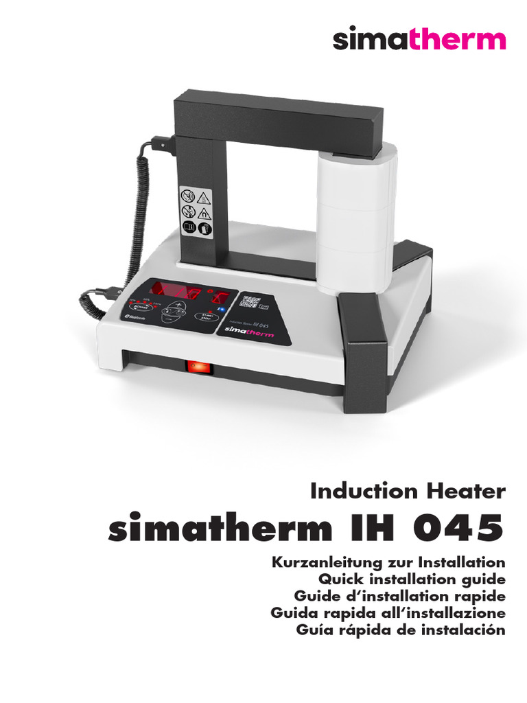 Guide d'installation simatherm IH 045 | PDF | Phénomène physique ...