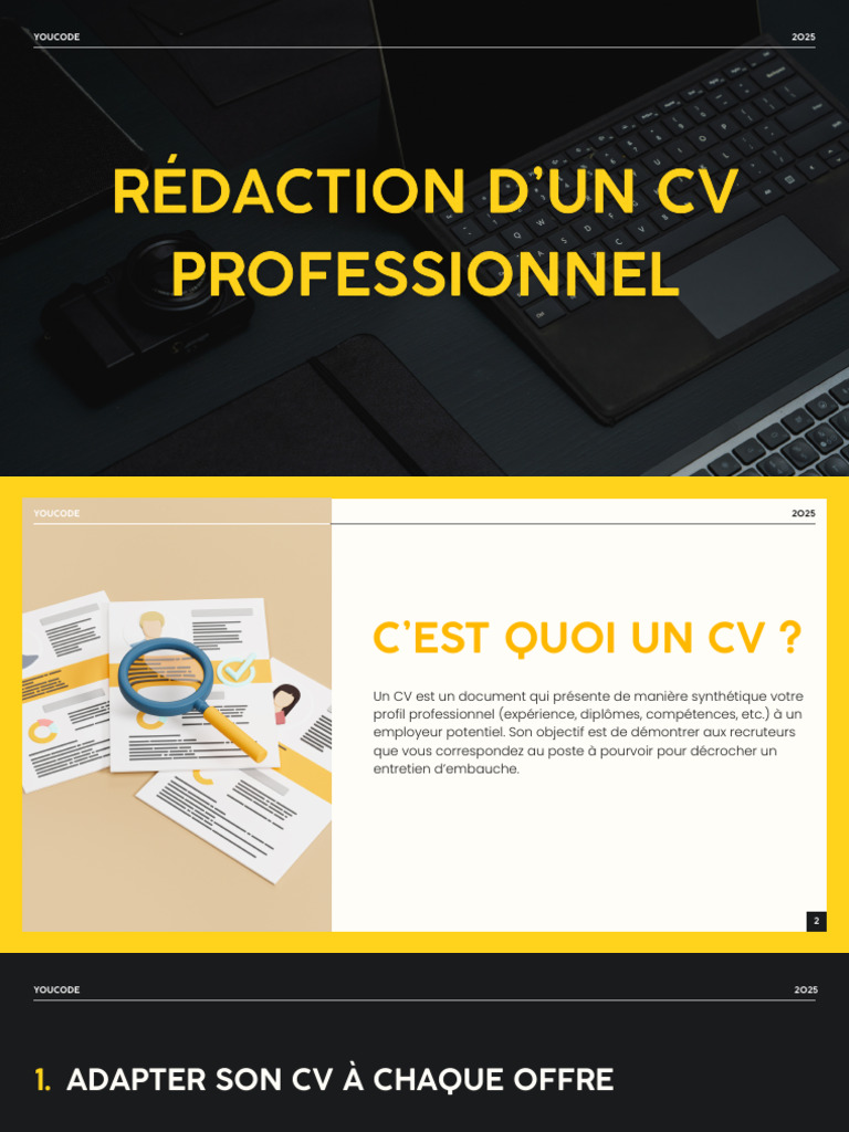 Rédaction Professionnelle de CV | PDF