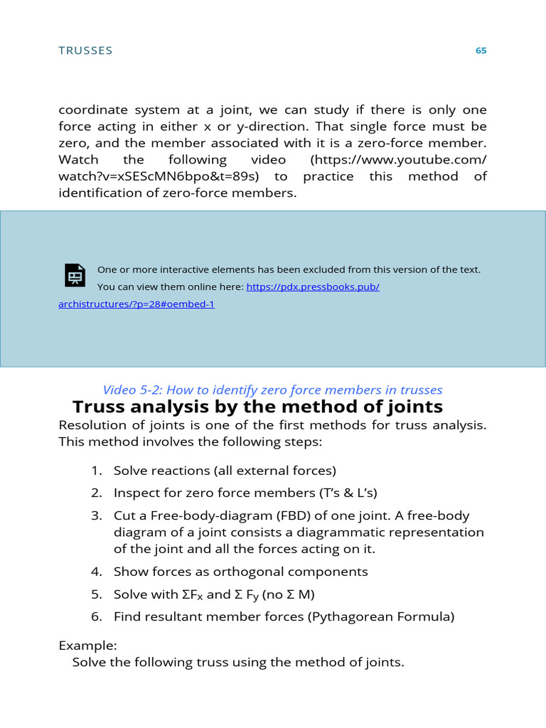 Basic Concepts of Structural Design For Architecture Students | PDF ...